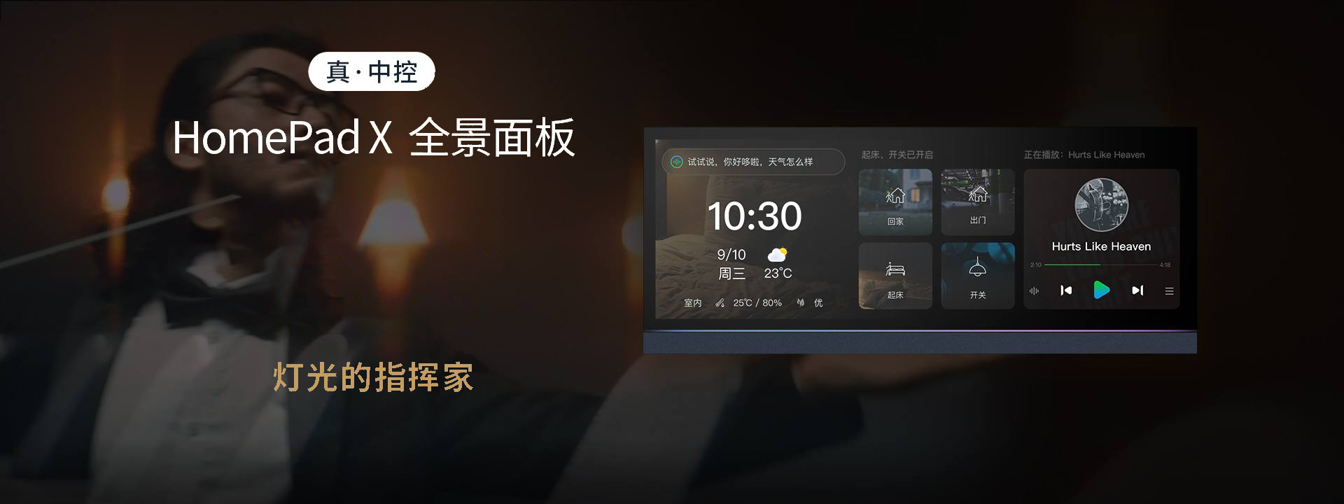 HomePad X 全景面板